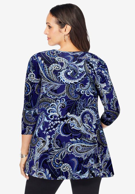 Keyhole Swing Tunic, , on-hover image number null