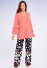 Mesh Inset Sleeve Tunic, , alternate image number null