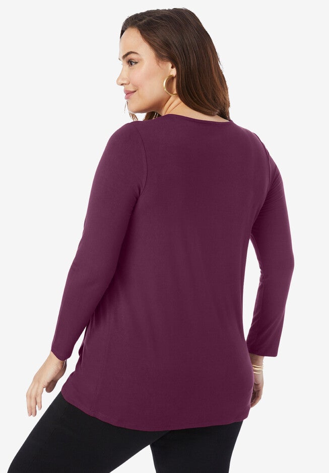 Side-Button Tunic, , on-hover image number null
