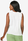 A-Line Gauze Tank, , on-hover image number null