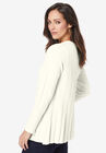 Chevron Fit & Flare Sweater, , alternate image number 2