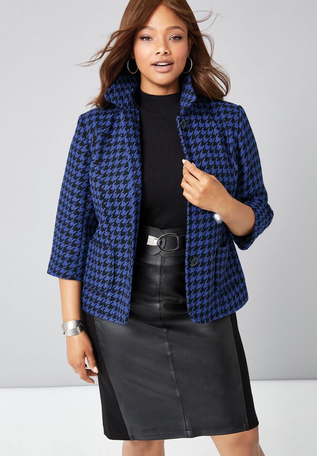 Cropped Blazer, , alternate image number null