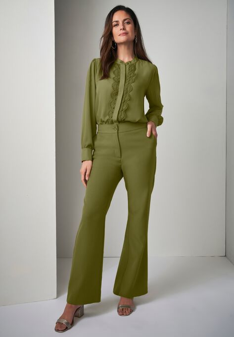 Tummy Control Bi-Stretch Bootcut Pant, , alternate image number null