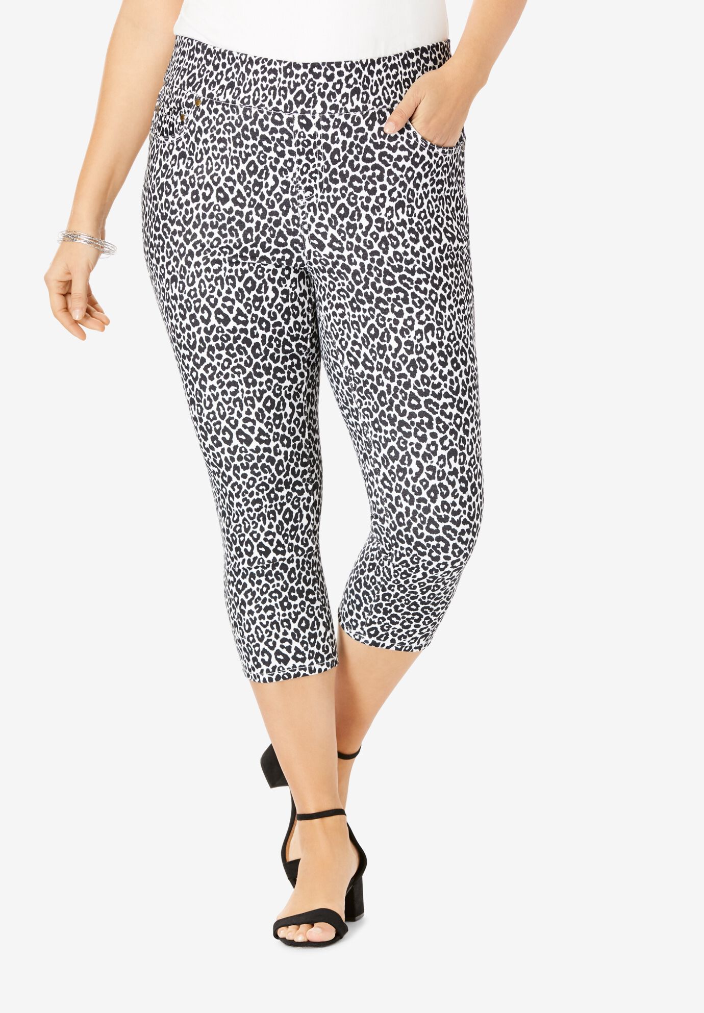 cheap plus size capris