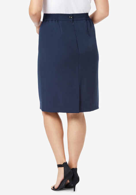 Tummy Control Bi-Stretch Pencil Skirt, , on-hover image number null