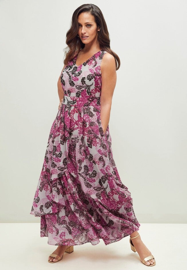 full coverage maxi dress O'Neill Lillie Women's Maxi Dress - Tapioca