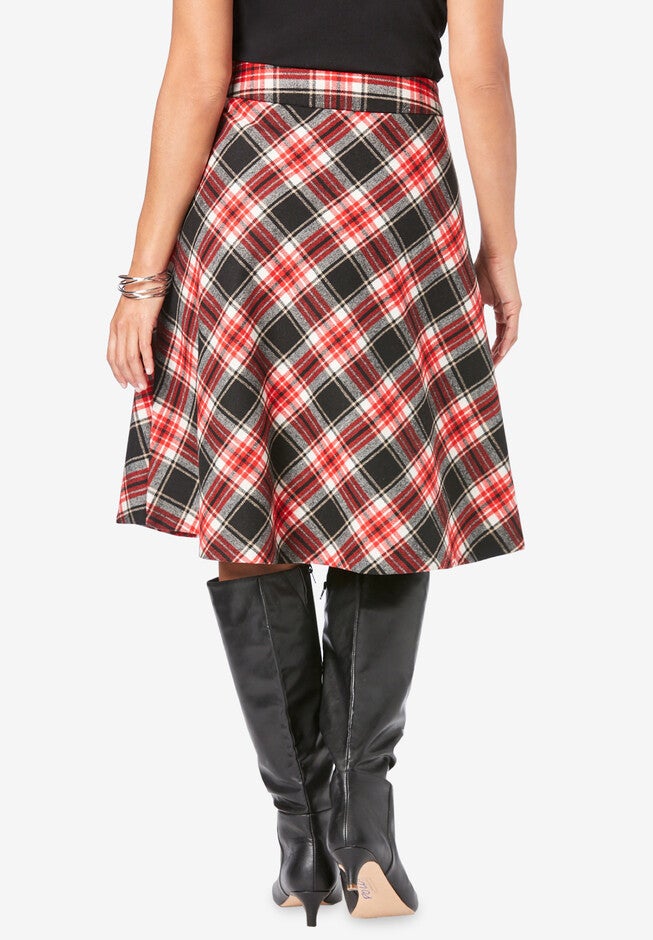 Wool-Blend Skirt, , on-hover image number null