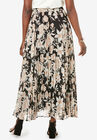 Pleated Maxi Skirt, , on-hover image number 1