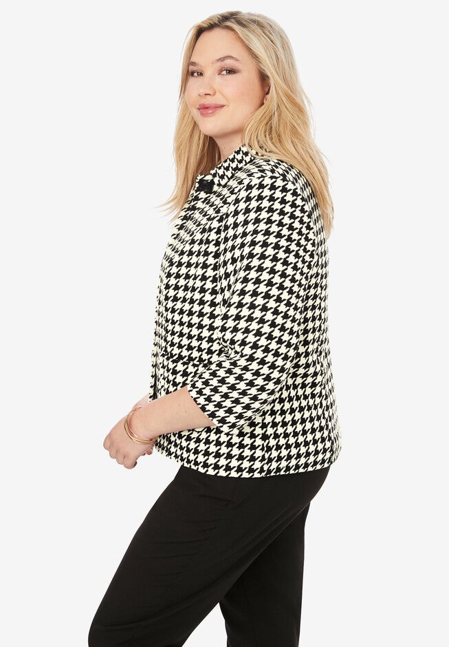 Cropped Blazer, , alternate image number null