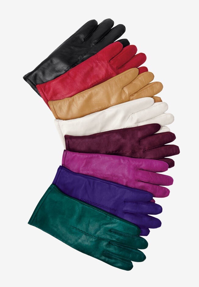 Leather Gloves, , alternate image number 1