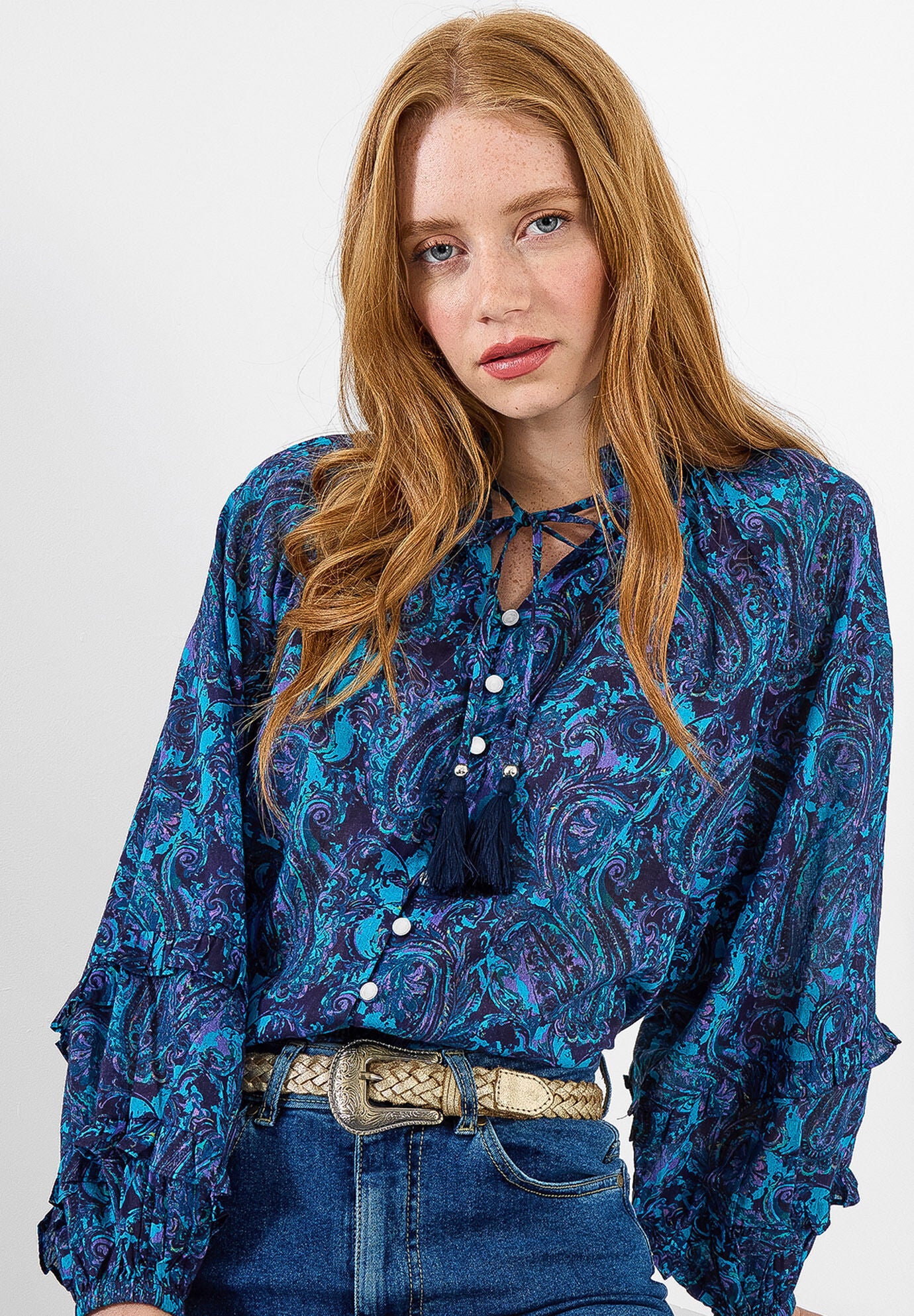 Boho Tassel Blouse
