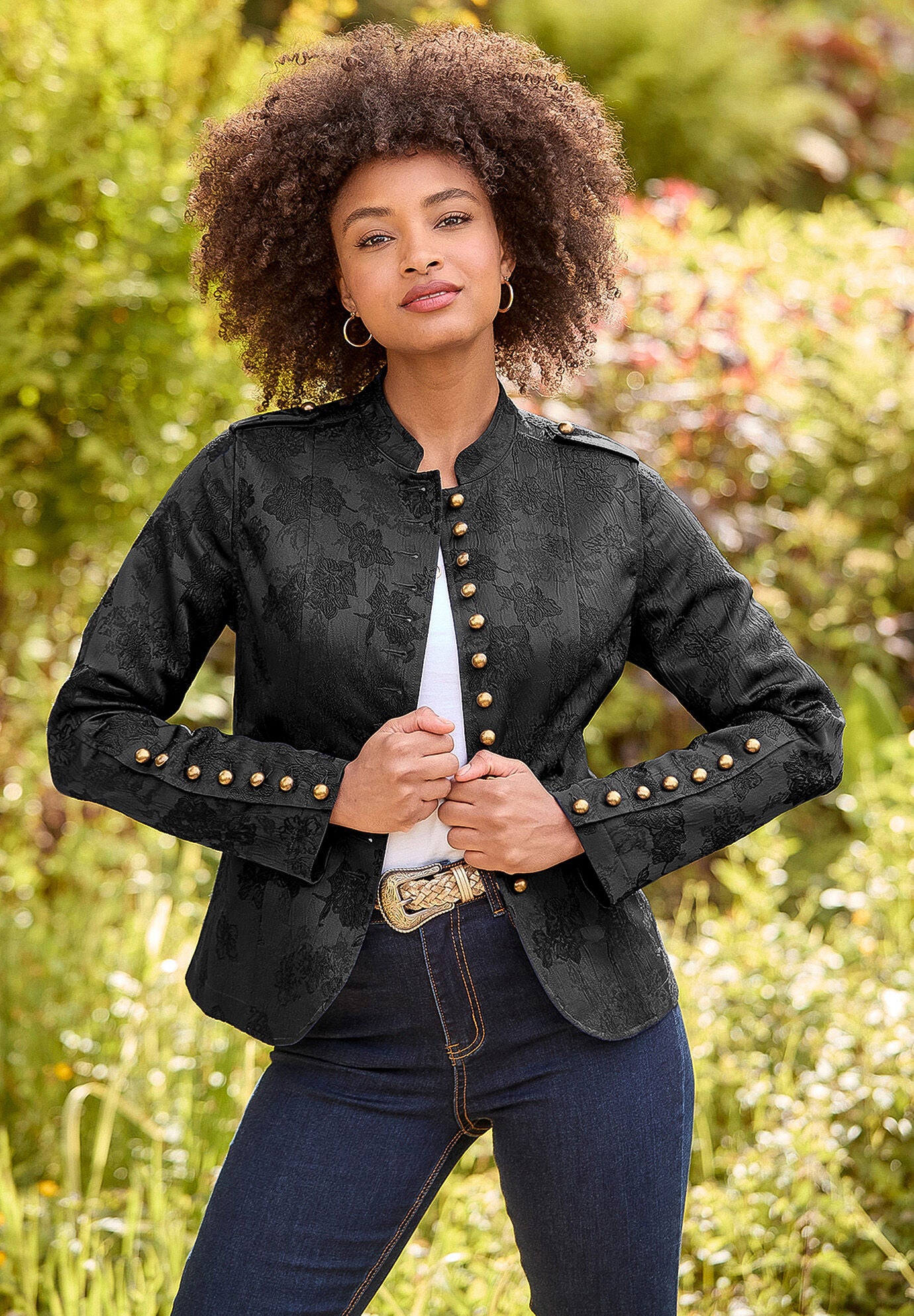 Refined Military Jacket