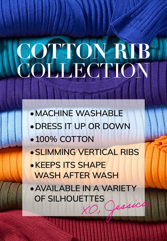 Ribbed Baby Doll Tunic Sweater, , alternate image number 3