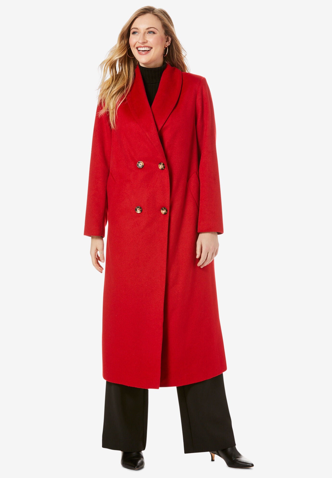 Plus Size Wool Coats for Women OneStopPlus