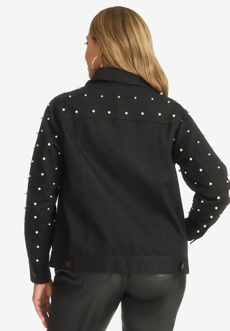 Classic Cotton Denim Jacket, , on-hover image number null