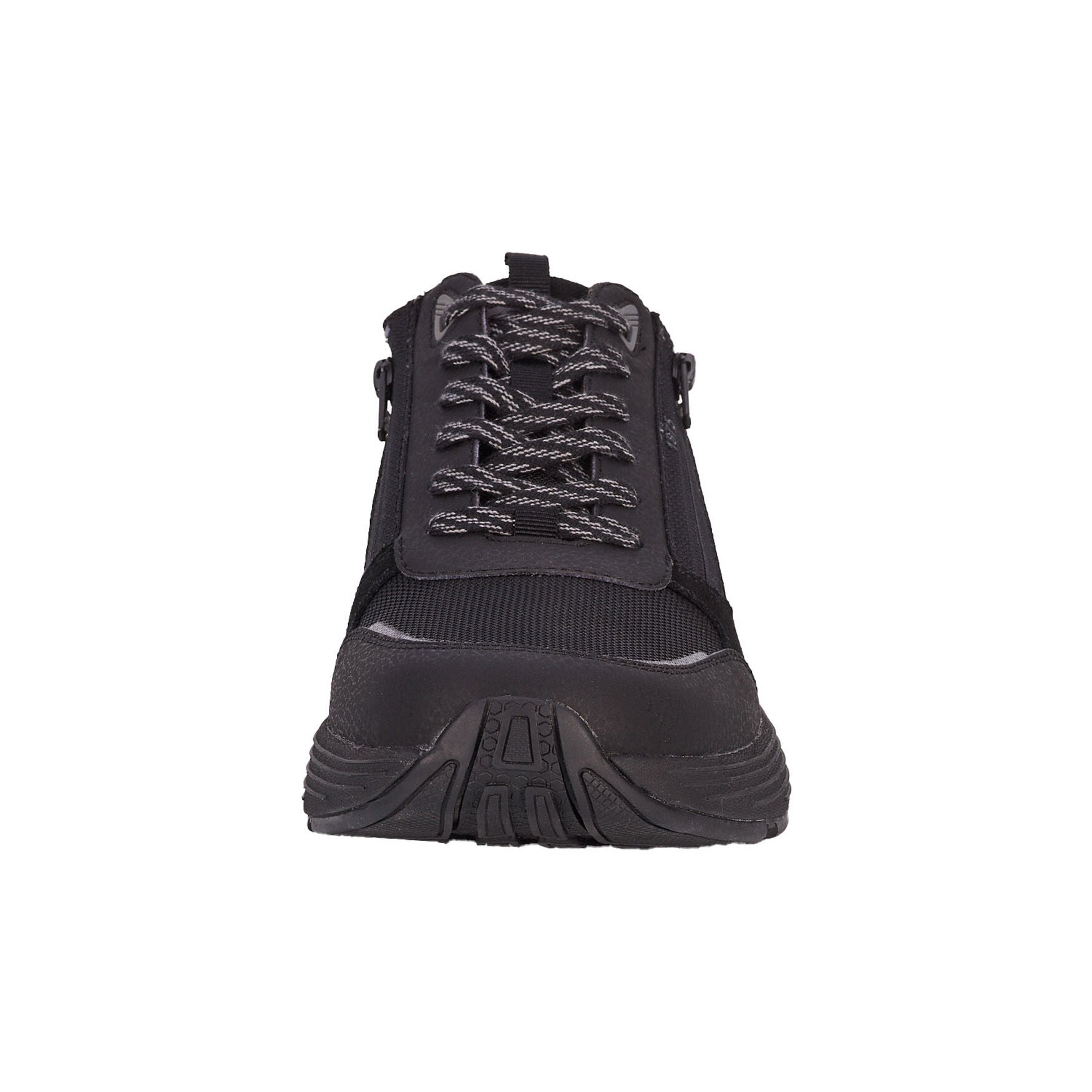 Miller Double Zip Sneaker, BLACK, alternate image number 4