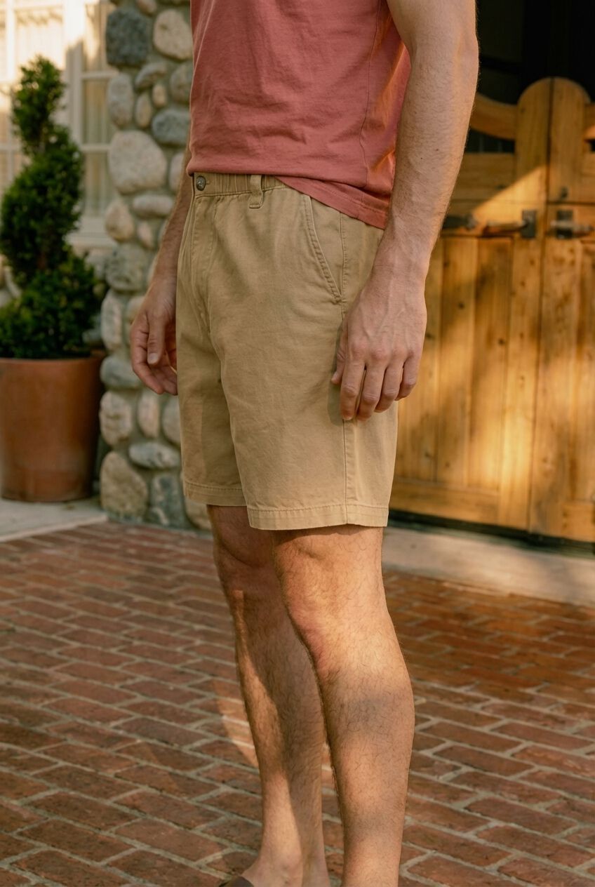 Knockarounds&reg; 6 inches Pull-On Shorts, KHAKI, alternate image number 4