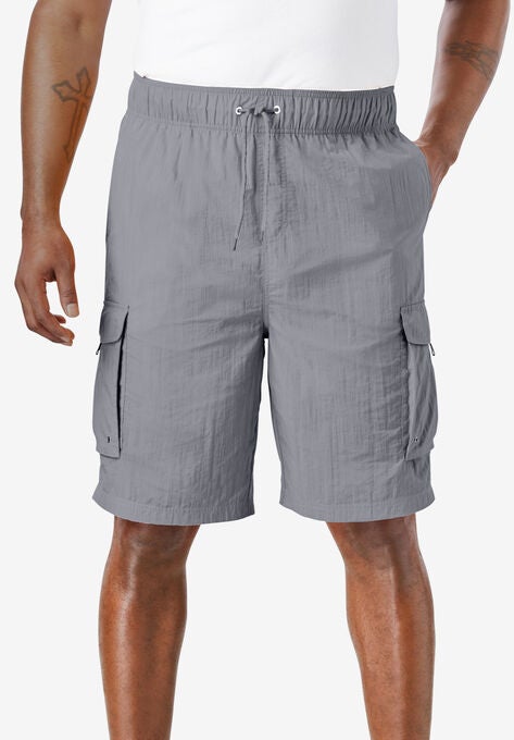 KS Island™ Cargo Swim Trunks, GREY, hi-res image number null