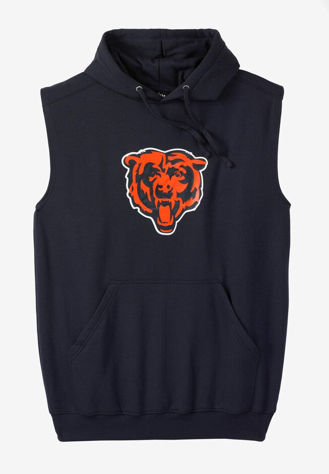 NFL Sleeveless Hoodie, CHICAGO BEARS, hi-res image number 0