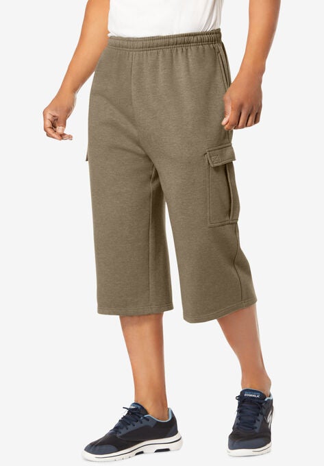 Fleece Judo Shorts, HEATHER BEIGE, hi-res image number null