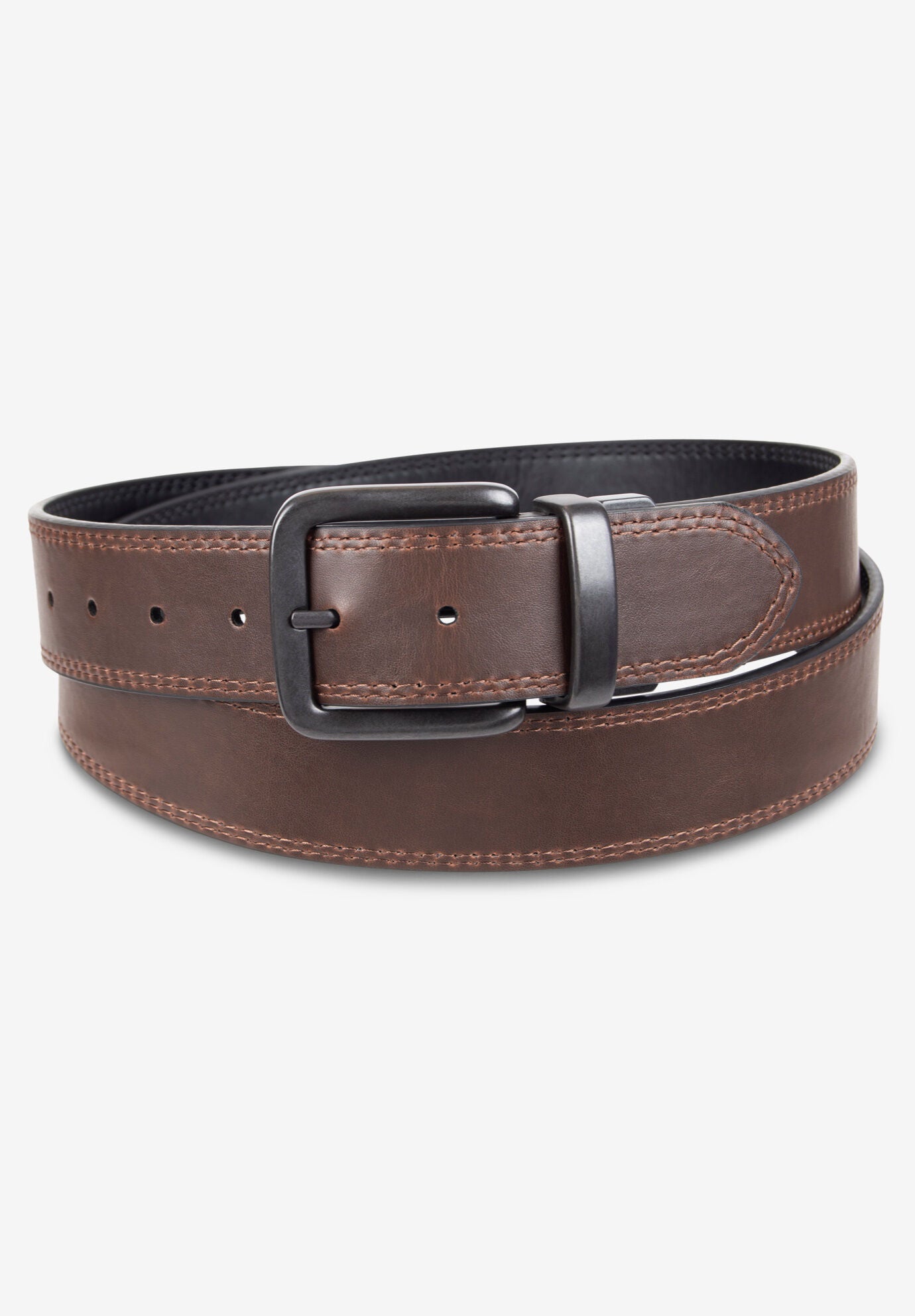 LEVIS® LOGO 40MM REVERSIBLE BELT, BLACK BROWN, hi-res image number 0