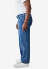 Liberty Blues™ Loose Fit 5-Pocket Stretch Jeans, , alternate image number null