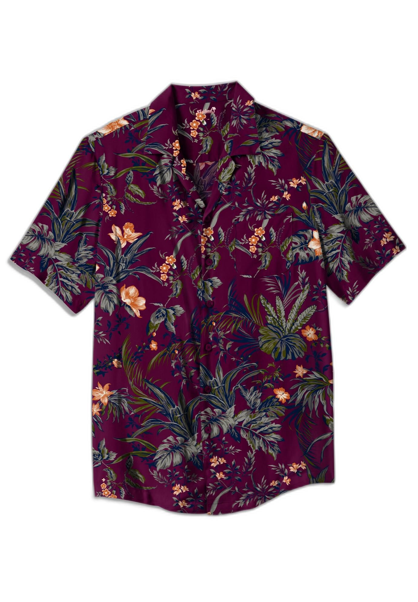 Printed Camp Shirt