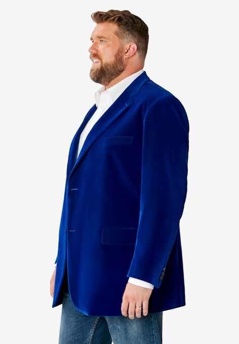 KS Signature Velvet Blazer, , alternate image number null