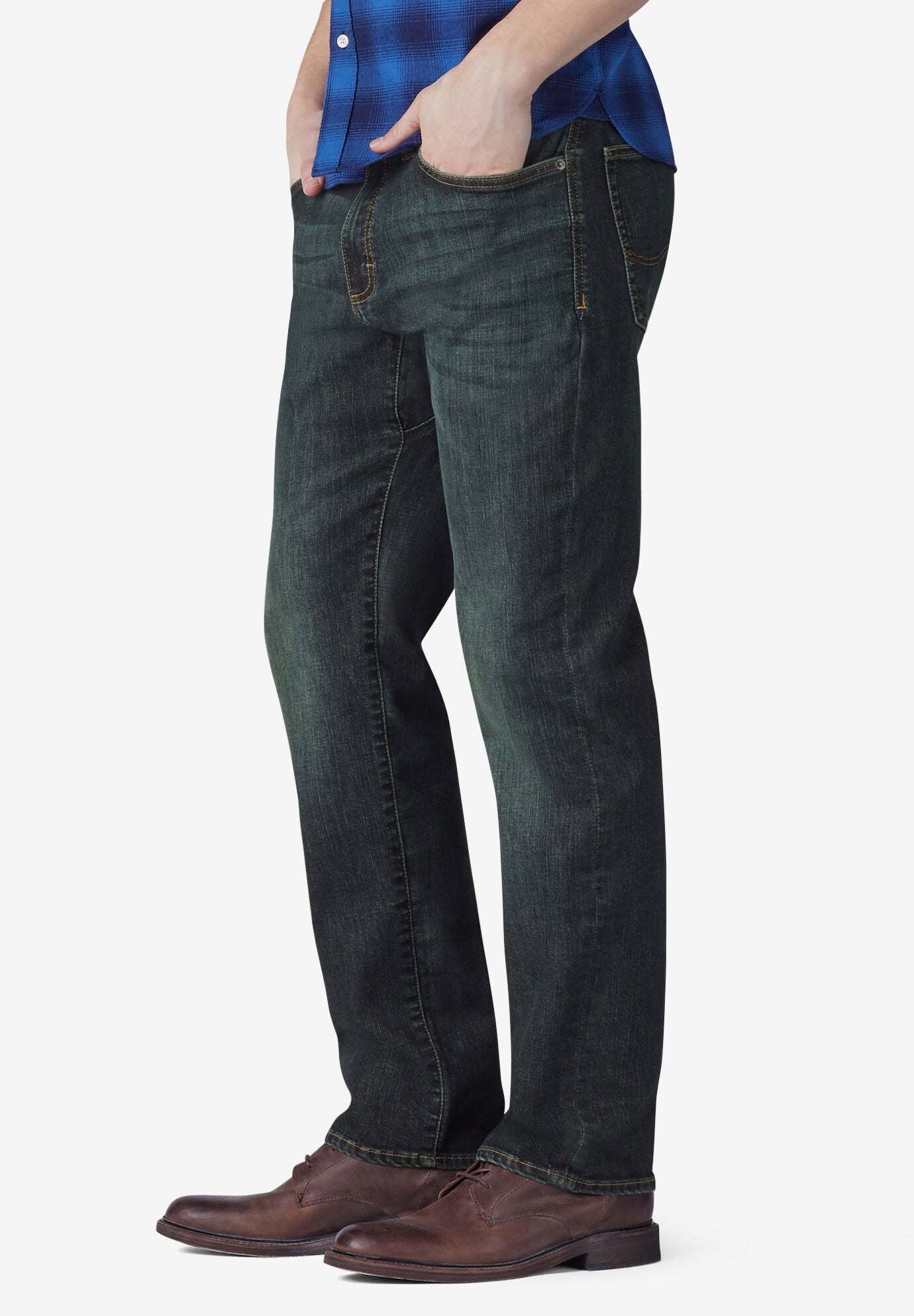 Lee&reg; Extreme Motion Relaxed Fit Jeans, MAVERICK, hi-res image number 0