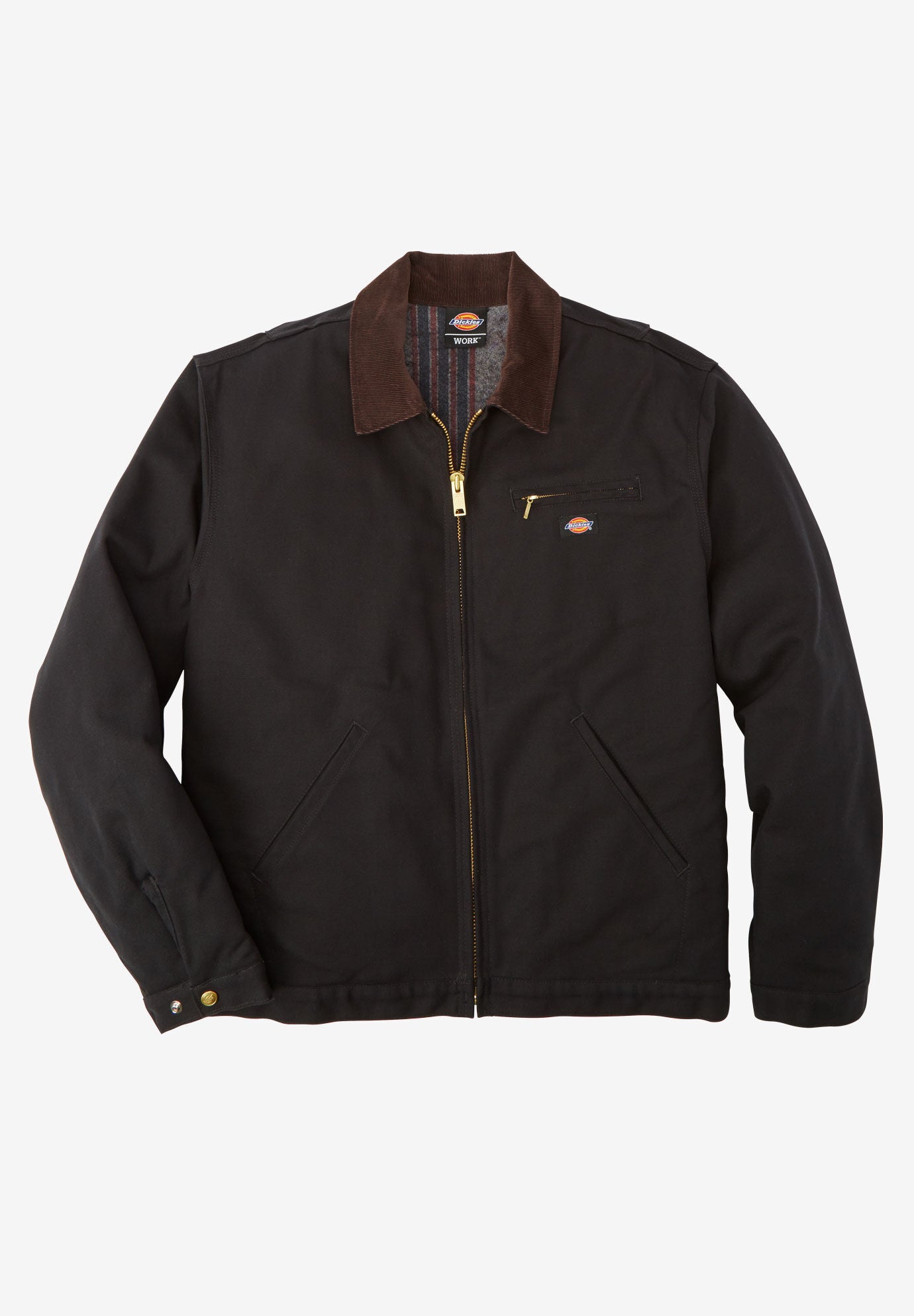 dickies black windbreaker