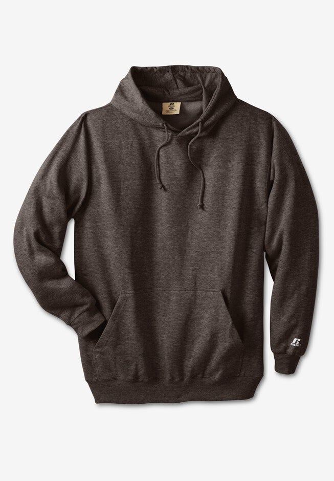 Fleece Pullover Hoodie, CHARCOAL HEATHER, hi-res image number null