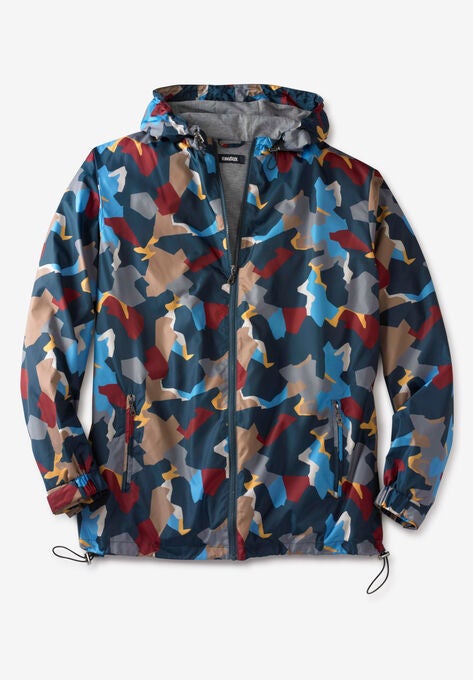 Jersey-Lined Windbreaker, GEO CAMO, hi-res image number null