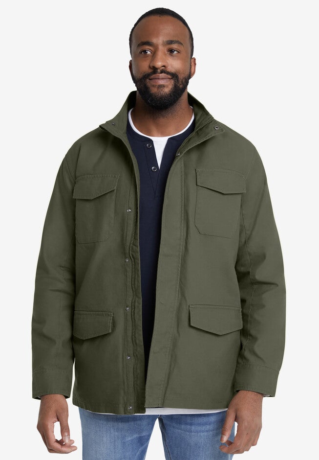 Wilson Utility Jacket, OLIVE, hi-res image number null