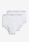 Jockey® Classic Cotton Briefs 2-Pack, WHITE, hi-res image number null