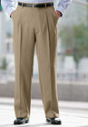 KS Signature No Hassle® Classic Fit Expandable Waist Double-Pleat Dress Pants, , alternate image number 5
