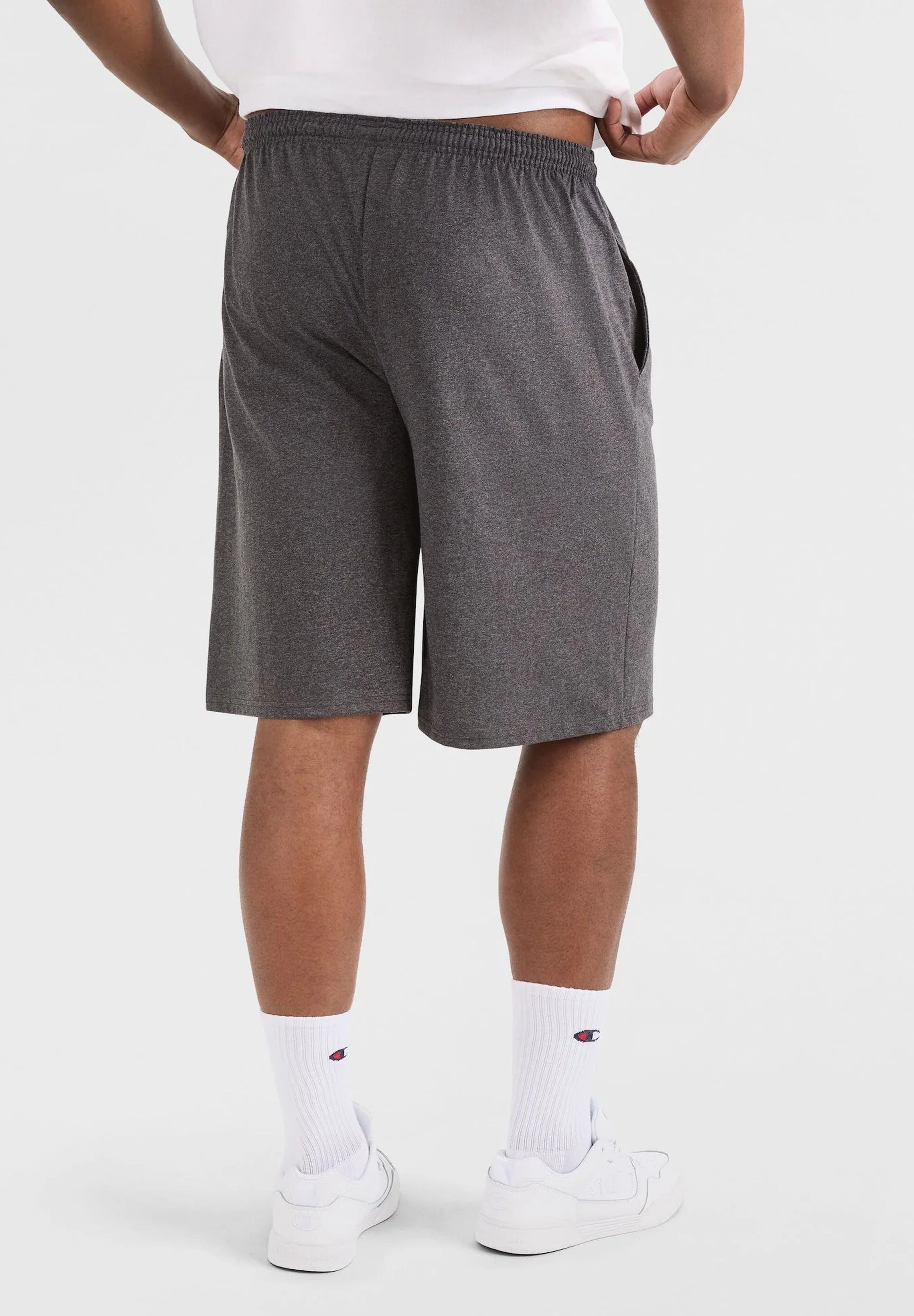 Champion&reg; 9 inches Lightweight Lounge Shorts, GRANITE HEATHER, alternate image number 1