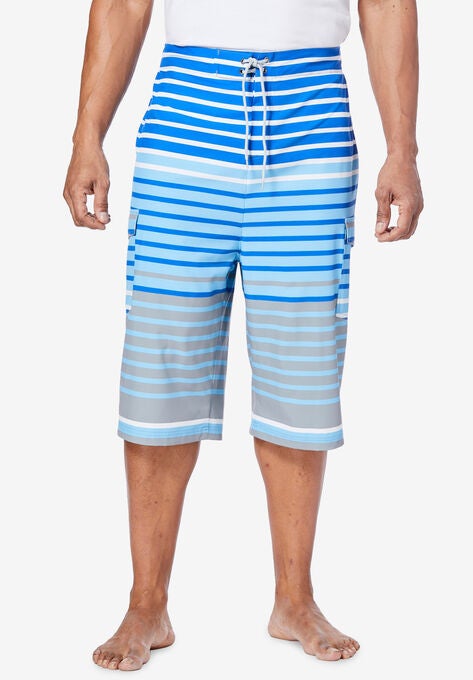 Flex Jam 12" Board Short, GREY STRIPE, hi-res image number null
