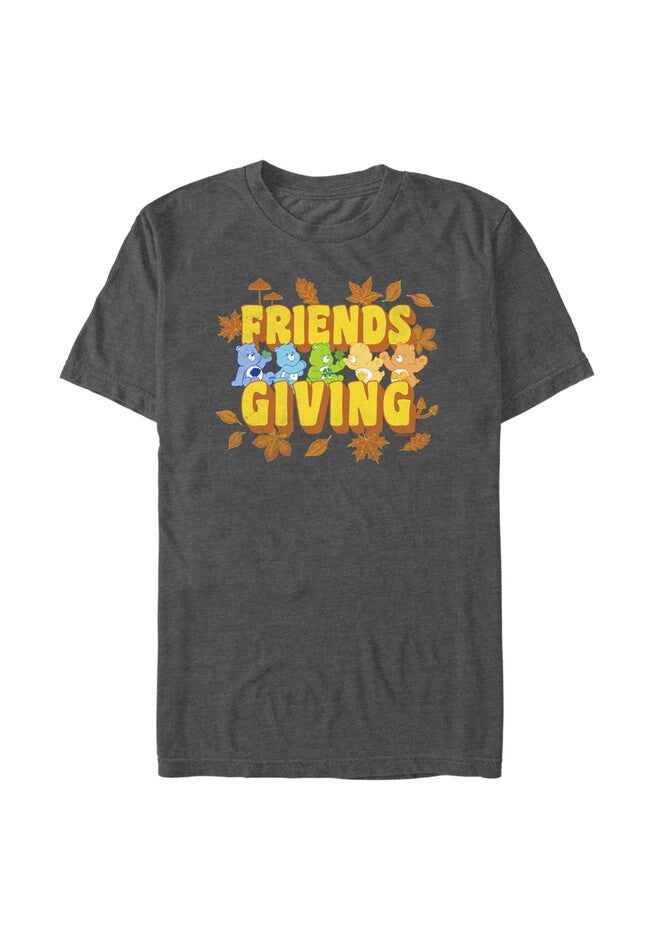 Friends Giving Tee, CHARCOAL HEATHER, hi-res image number 0