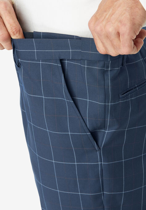 KS Signature Easy Movement® Plain Front Expandable Suit Separate Dress Pants, , alternate image number null