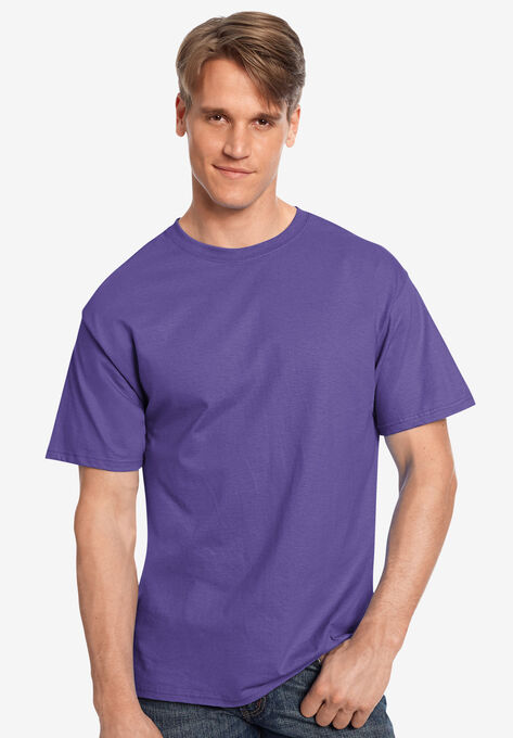 Hanes® Tagless ® T-Shirt, PURPLE, hi-res image number null