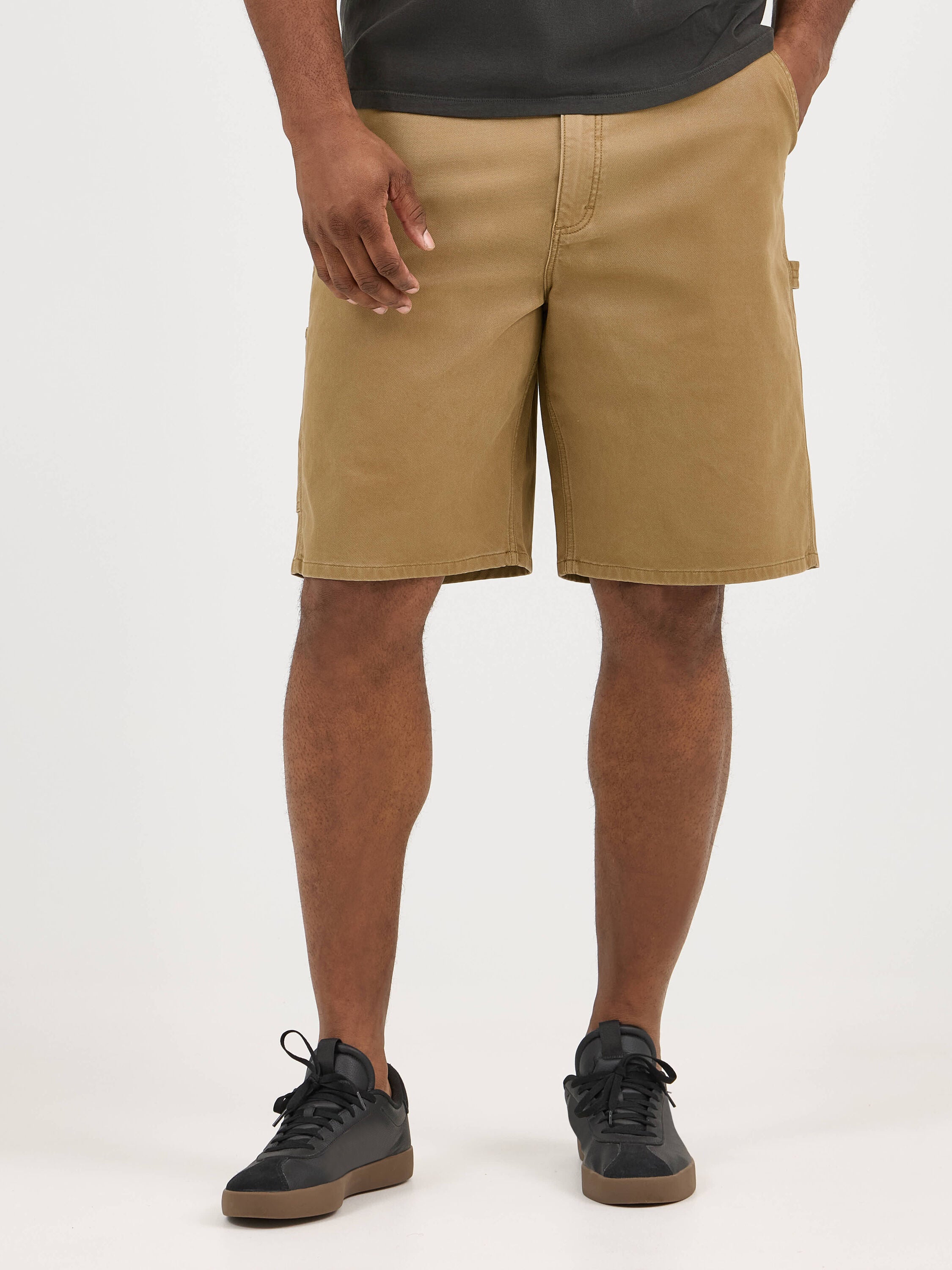 Legendary Workwear Carpenter Short, DARK KHAKI, hi-res image number 0