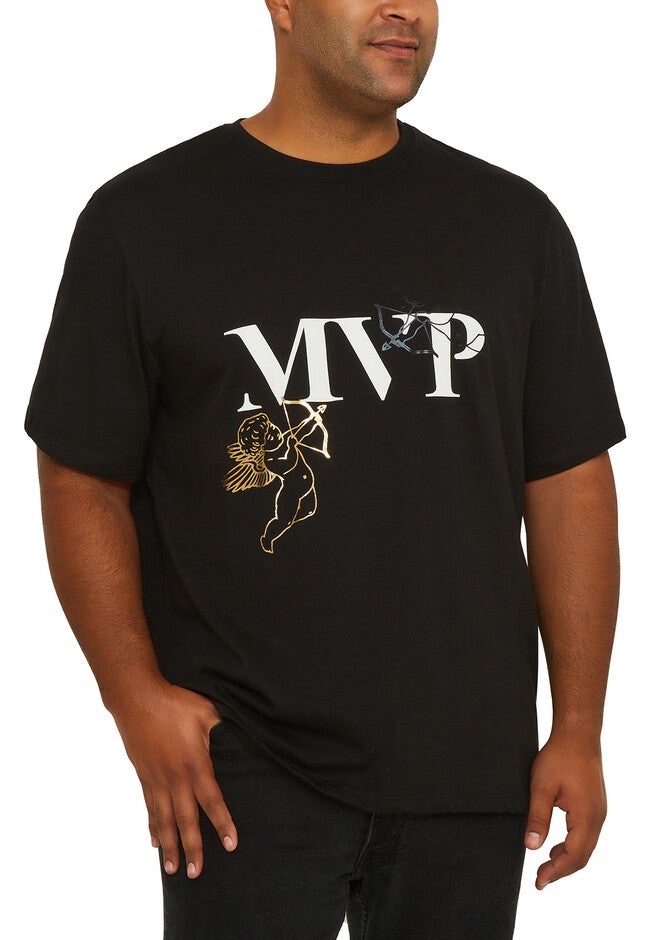 Cherub logo T-Shirt, ONYX, hi-res image number null