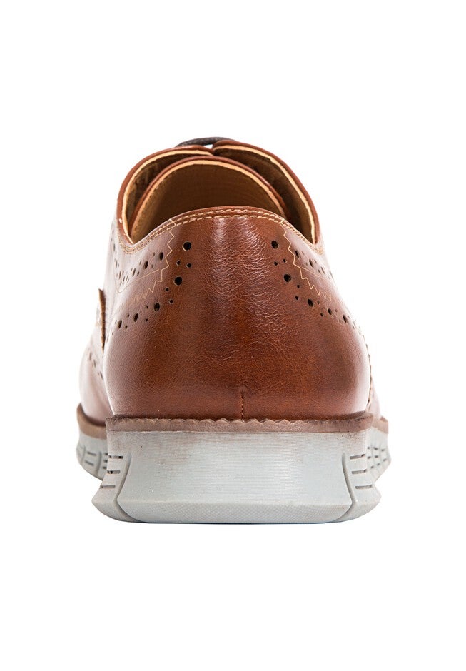 Deer Stags® Benton Memory Foam Lace-up Brogue Shoes, , on-hover image number null