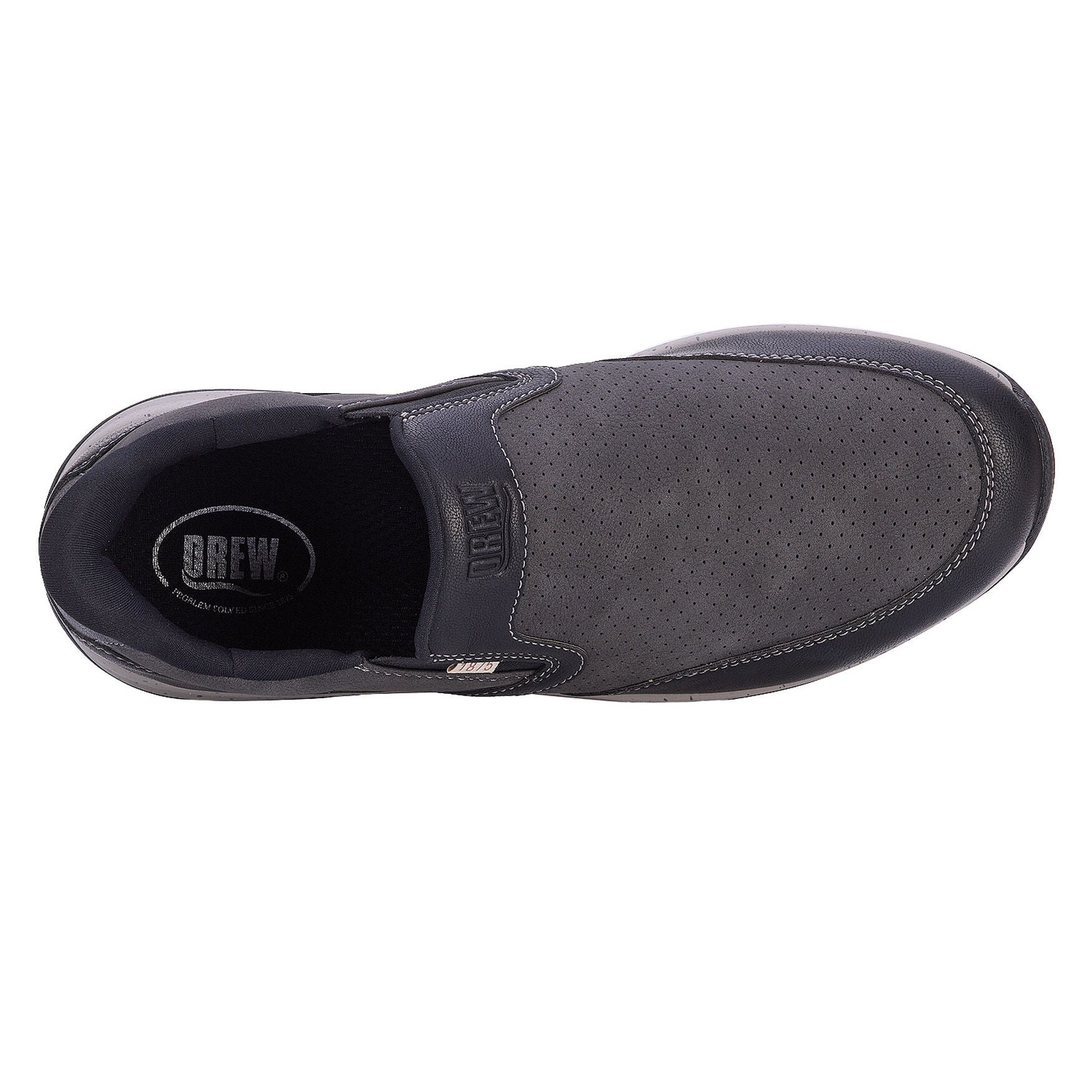 Caleb Twin Gore Loafer, BLACK, alternate image number 5