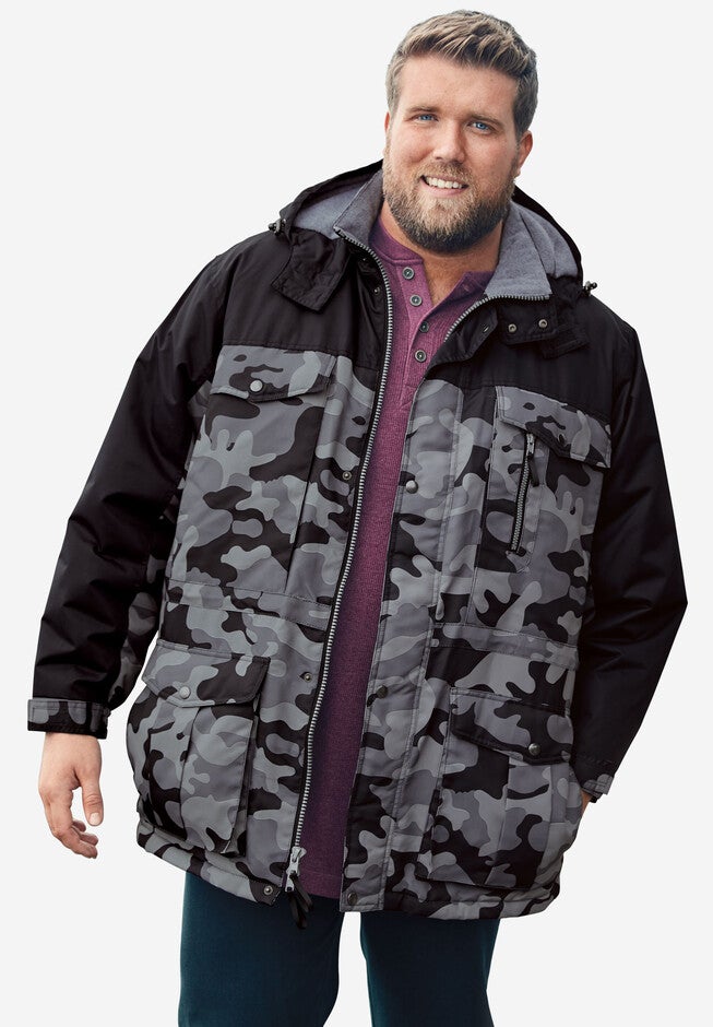 Boulder Creek® Colorblock Expedition Parka, , alternate image number null