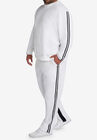 MVP Striped Sleeve Sweatshirt, CRYSTAL WHITE, hi-res image number null