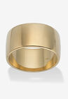 Wedding Band In 18k Gold Over .925 Sterling Silver, GOLD, hi-res image number null