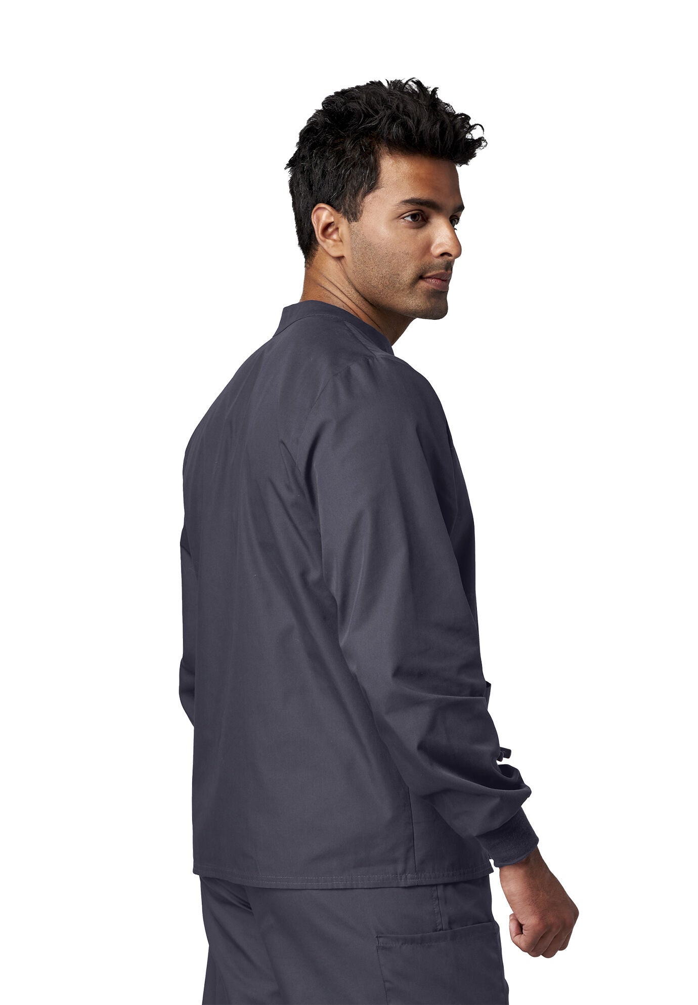 Unisex Snap Front Warm-Up Jacket, , alternate image number 8