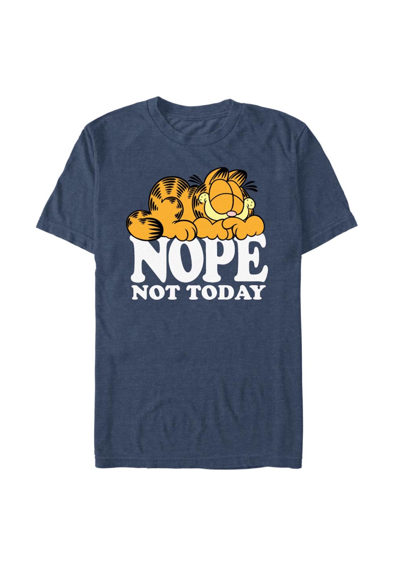 Nope Tops & Tees, NAVY HEATHER, hi-res image number 0