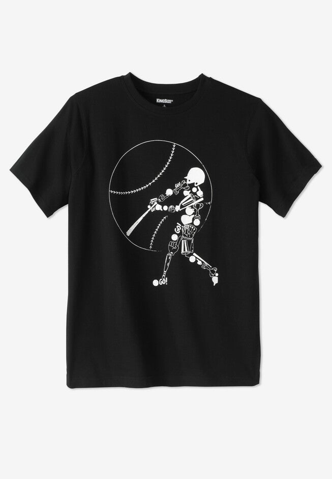 Sports Graphic Tee, BASEBALL, hi-res image number null